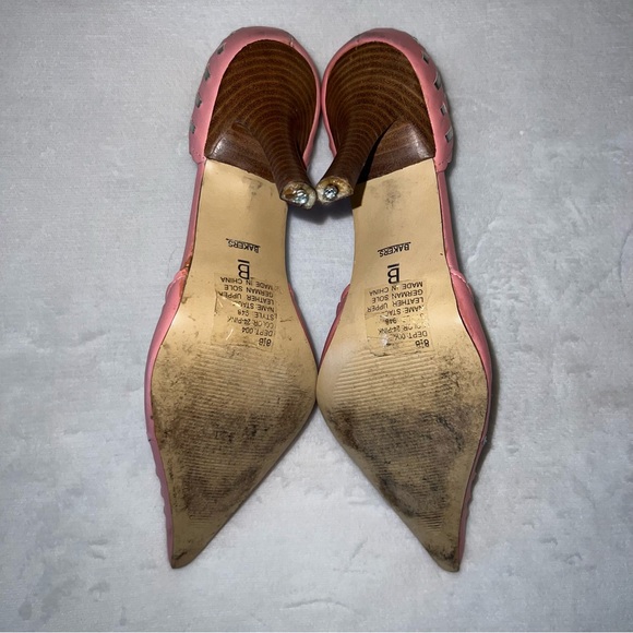 Bakers Pink Stacia Pointed Toe Heels - Picture 9 of 10